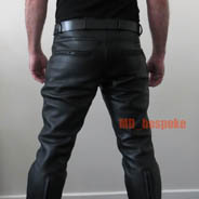 Biker jeans slim fit back